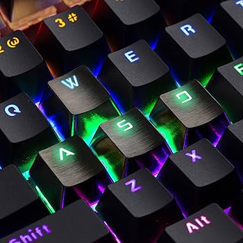 Amazon.co.jp: Qupei メタルキーキャップ (WASDQREF+DIR.) FPS